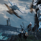 Dioramax - Cadre lumineux LED Xenoblade X | Déco Gaming-room | Tableau lumineux | Affiche jeux vidéo | Idée cadeau gamer | Retro-gaming
