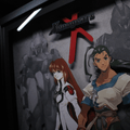 Dioramax - Cadre lumineux LED Xenogears | Déco Gaming-room | Tableau lumineux | Affiche jeux vidéo | Idée cadeau gamer | Retro-gaming