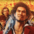Dioramax - Cadre lumineux LED Yakuza 7 | Déco Gaming-room | Tableau lumineux | Affiche jeux vidéo | Idée cadeau gamer | Retro-gaming