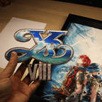 Dioramax - Cadre lumineux LED Ys 8 | Déco Gaming-room | Tableau lumineux | Affiche jeux vidéo | Idée cadeau gamer | Retro-gaming