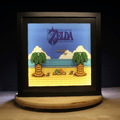 Diorama – Zelda : Link's Awakening (Pixel Art) – Déco Murale