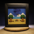 Diorama – Zelda : Link's Awakening (Pixel Art) – Déco Murale