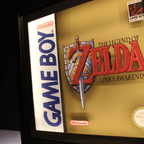 Dioramax - Cadre lumineux LED Link's awakening | Déco Gaming-room | Tableau lumineux | Affiche jeux vidéo | Idée cadeau gamer | Retro-gaming