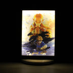 Dioramax - Cadre lumineux LED Zelda BOTW | Déco Gaming-room | Tableau lumineux | Affiche jeux vidéo | Idée cadeau gamer | Retro-gaming