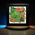 Diorama – Zelda 3 : A Link to the Past (Carte) – Déco Murale