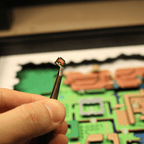 Dioramax - Cadre lumineux LED Zelda 3 Map | Déco Gaming-room | Tableau lumineux | Affiche jeux vidéo | Idée cadeau gamer | Retro-gaming