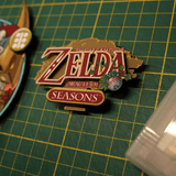 Zelda seasons cadre lumineux, diorama zelda seasons, zelda seasons déco geek