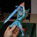 Dioramax - Cadre lumineux LED Zelda Ocarina | Déco Gaming-room | Tableau lumineux | Affiche jeux vidéo | Idée cadeau gamer | Retro-gaming