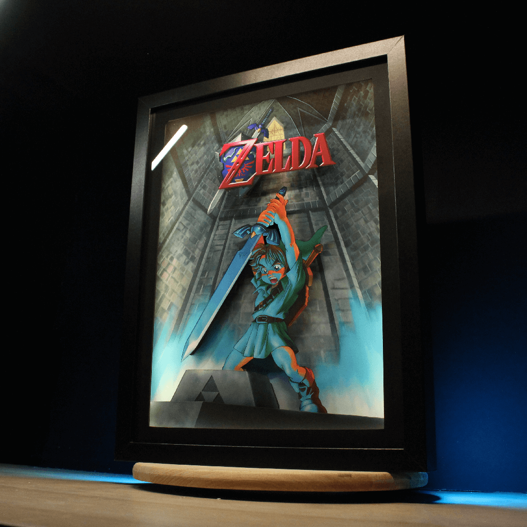 Diorama – Zelda : Ocarina of Time – Déco Murale