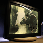 Dioramax - Cadre lumineux LED The last Guardian | Déco Gaming-room | Tableau lumineux | Affiche jeux vidéo | Idée cadeau gamer | Retro-gaming