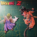 Dioramax - Cadre lumineux LED Dragon Ball | Déco Gaming-room | Tableau lumineux | Affiche jeux vidéo | Idée cadeau gamer | Retro-gaming