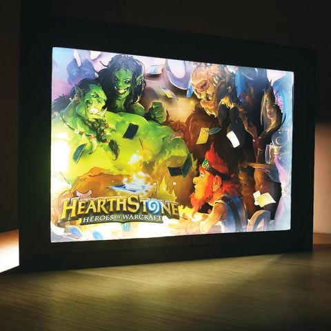 Shadowbox Heartstone pour Gaming room