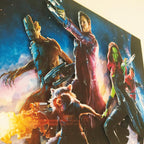 Dioramax - Cadre lumineux LED Les gardiens de la galaxie | Déco Gaming-room | Tableau lumineux | Affiche jeux vidéo | Idée cadeau gamer | Retro-gaming