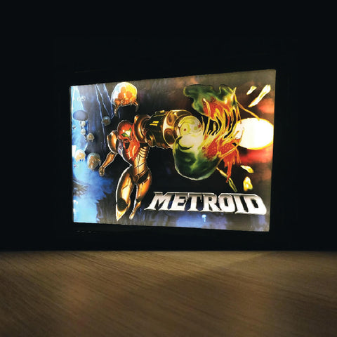 Diorama shadowbox Metroid