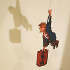 Dioramax - Cadre lumineux LED Monkey Island | Déco Gaming-room | Tableau lumineux | Affiche jeux vidéo | Idée cadeau gamer | Retro-gaming