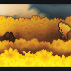 Dioramax - Cadre lumineux LED Mother 3 | Déco Gaming-room | Tableau lumineux | Affiche jeux vidéo | Idée cadeau gamer | Retro-gaming