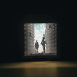 Shadowbox diorama de Nier Automata