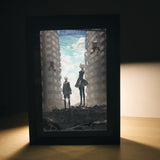 Shadowbox diorama de Nier Automata