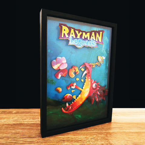 Diorama shadowbox Rayman