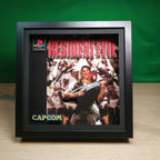 Dioramax - Cadre lumineux LED Resident evil | Déco Gaming-room | Tableau lumineux | Affiche jeux vidéo | Idée cadeau gamer | Retro-gaming