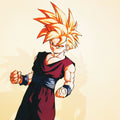 Dioramax - Cadre lumineux LED Dragon Ball | Déco Gaming-room | Tableau lumineux | Affiche jeux vidéo | Idée cadeau gamer | Retro-gaming