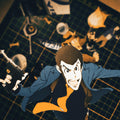 Dioramax - Cadre lumineux LED Lupin | Déco Gaming-room | Tableau lumineux | Affiche jeux vidéo | Idée cadeau gamer | Retro-gaming