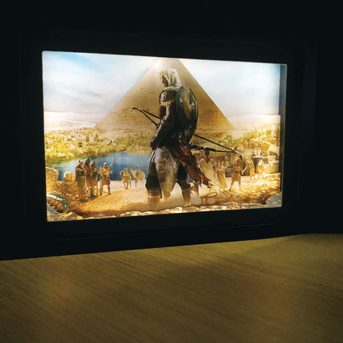 Shadow box Assassin's Creed  pour Gaming room