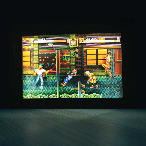 Shadowbox Street of rage 2 pour Gaming room