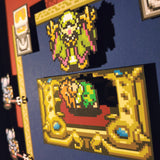 Diorama de Zelda 3 pour gaming room