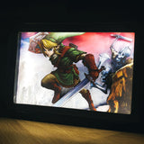 Shadowbox Zelda pour Gaming room